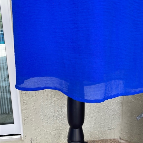 Tacera Royal Blue Sleeveless Dress - Picture 3 of 6